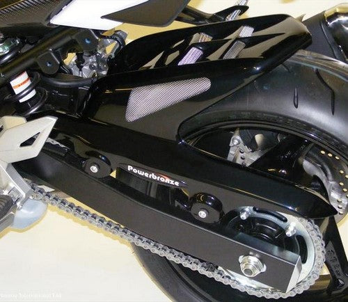 Powerbronze / パワーブロンズ リア ハガー SUZUKI GSR750 11 ブラック・シルバー メッシュ | 301-S116-603