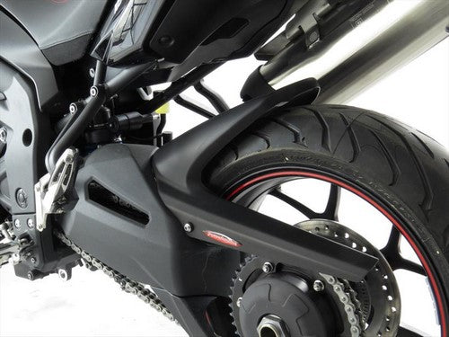 Powerbronze / パワーブロンズ ハガー カーボンルック-シルバーメッシュ TRIUMPH TIGER 1050 SPORT 13-19 | 301-T106-680