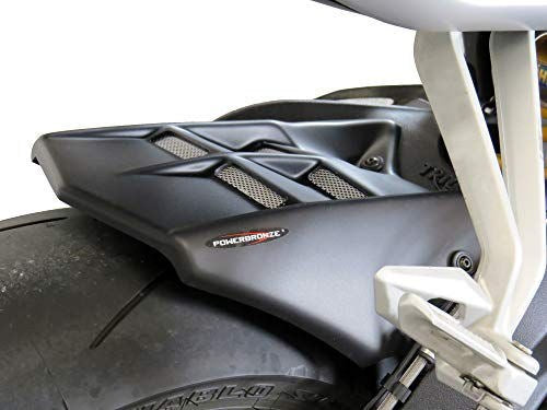 Powerbronze / パワーブロンズ ハガー マットブラック-シルバーメッシュ TRIUMPH ストリートトリプル R 17-19 ストリートトリプル RS 17-19 ストリートトリプル S 17-19 | 301-T107-670
