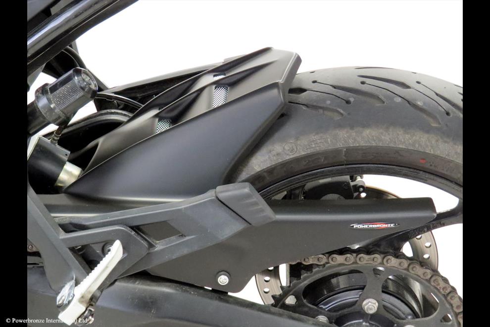 Powerbronze / パワーブロンズ Hugger for TRIUMPH TIGER SPORT 660 22-23/MATT BLACK-SILVER MESH | 301-T109-670