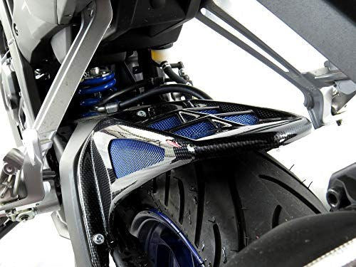 Powerbronze / パワーブロンズ ハガー カーボンルック-ブルーメッシュ YAMAHA YZF-R125 08-18 MT-125 14-18 | 301-Y107-780