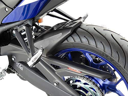 Powerbronze / パワーブロンズ ハガー マットブラック-シルバーメッシュ YAMAHA YZF-R3 15-18 MT-03 16-18 | 301-Y108-670