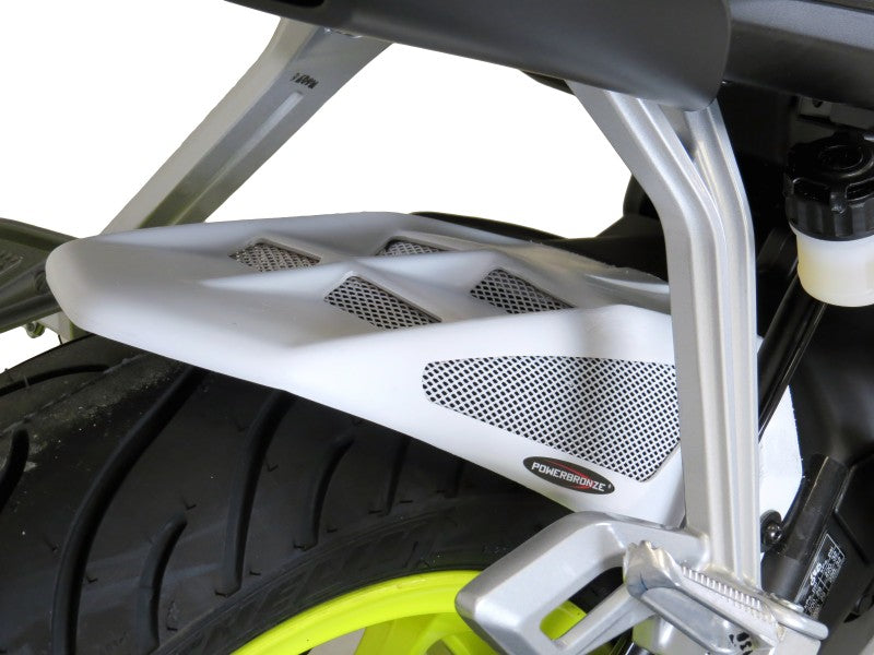 Powerbronze / パワーブロンズ ハガー YAMAHA YZF-R125 19-20/MT-125 20 カーボンルック-シルバーメッシュ | 301-Y109-680