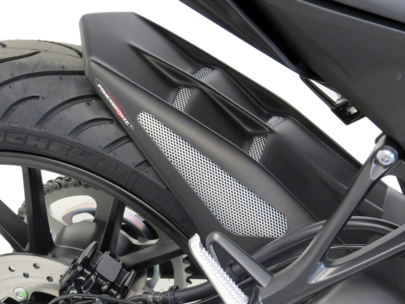 Powerbronze / パワーブロンズ ハガー YAMAHA YZF-R125 19-20/MT-125 20 カーボンルック-シルバーメッシュ | 301-Y109-680