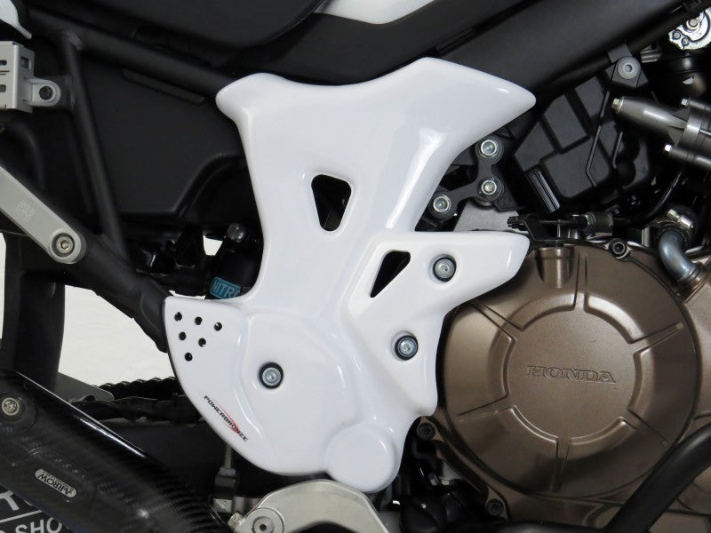 Powerbronze / パワーブロンズ サイドパネル マットブラック HONDA CRF1000L アフリカツイン 16-19 (DCT モデル適合無し) (フレームプロテクター) | 307-H101-070