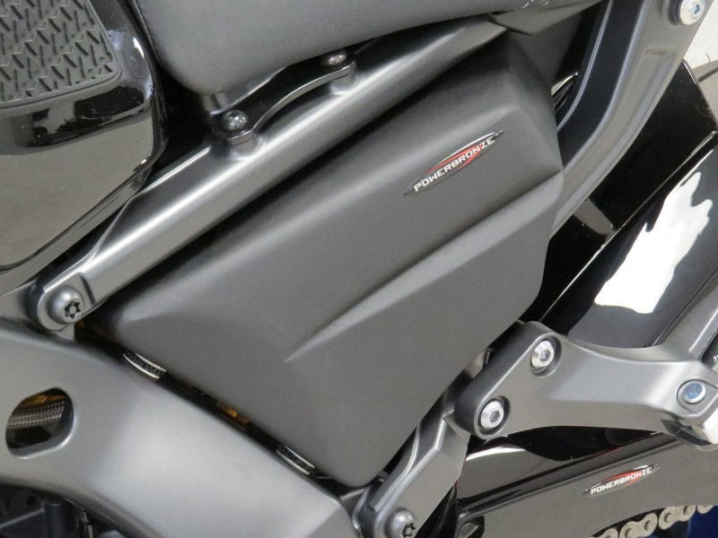 Powerbronze サイドパネル YAMAHA MT-09 21 (FITS WITH OHLINS SHOCK)/マットブラック | 307-Y103-070