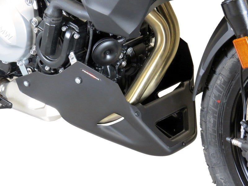 Powerbronze / パワーブロンズ ベリーパン マットブラック BMW F750GS 18-19 F850GS 18-19 | 320-B102-070