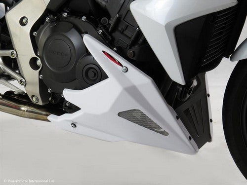 Powerbronze / パワーブロンズ ベリーパン ホワイト-シルバーメッシュ HONDA CB1000R 08-17 | 320-H114-604