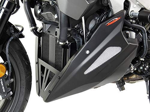 Powerbronze / パワーブロンズ ベリーパン マットブラック-シルバーメッシュ HONDA VFR800X CROSSRUNNER 15-19 | 320-H115-670