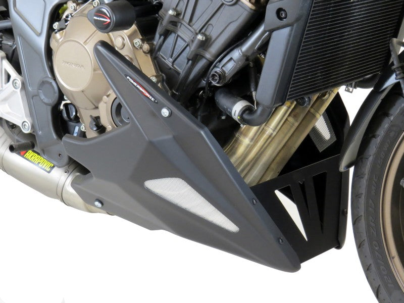 Powerbronze / パワーブロンズ ベリーパン カーボンルック-シルバーメッシュ HONDA CB650R 19 | 320-H121-680