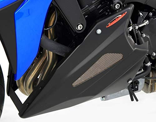 Powerbronze / パワーブロンズ ベリーパン マットブラック-シルバーメッシュ SUZUKI KATANA 19 | 320-S120-670