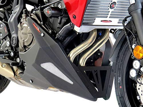 Powerbronze / パワーブロンズ ベリーパン マットブラック-シルバーメッシュ YAMAHA MT-07 14-19 FZ-07 14-19 XSR700 16-19 MT-07 TRACER 16-19 MT-07 TRACER GT 19 FJ-07 TRACER 16-19 FJ-07 TRACER GT 19 | 320-Y114-670