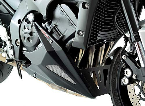 Powerbronze / パワーブロンズ ベリーパン マットブラック-シルバーメッシュ YAMAHA FZ-1N FZ-1 FAZER 06-15 | 320-Y116-670