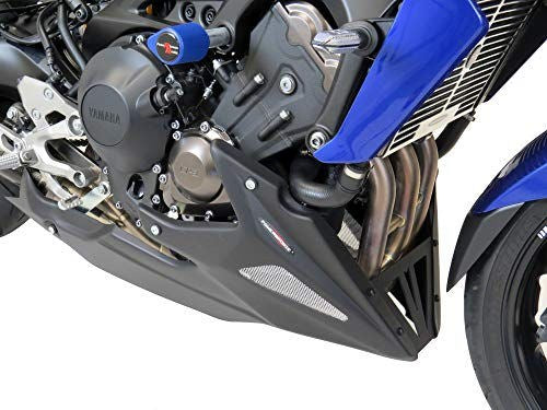 Powerbronze / パワーブロンズ ベリーパン マットブラック-シルバーメッシュ YAMAHA MT-09 FZ-09 17-19 | 320-Y122-670