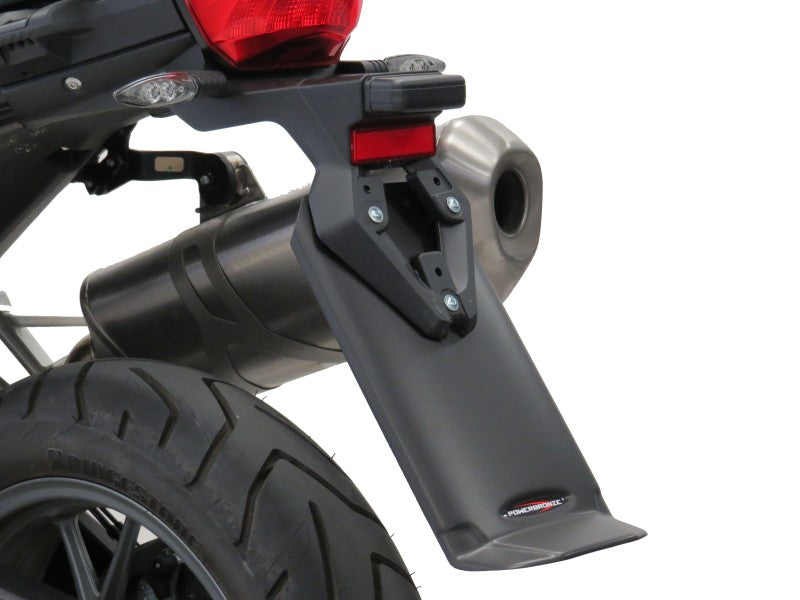 Powerbronze / パワーブロンズ マッドディフレクター (リア) マットブラック BMW F750GS 18-19 F850GS 18-19 | 360-B104-070