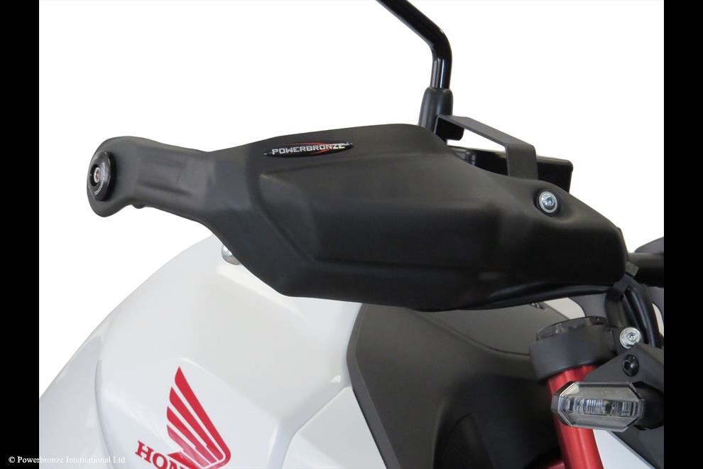 Powerbronze / パワーブロンズ Hand Guards for HONDA CB750 HORNET 23/MATT BLACK | 380-H126-070