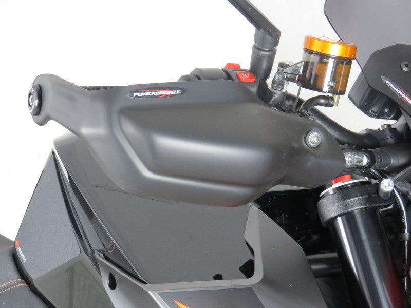 Powerbronze / パワーブロンズ ハンドガード マットブラック KTM 1290 SUPER DUKE R 17-19 | 380-KT102-070