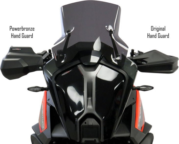 Powerbronze ハンドガード KTM 1290 SUPER ADVENTURE S 21/マットブラック | 380-KT108-070