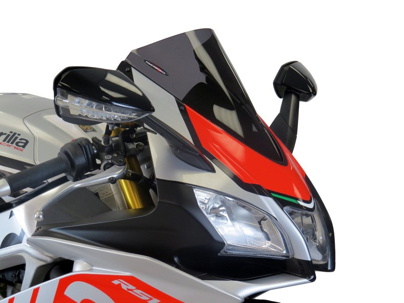 Powerbronze / パワーブロンズ エアフロースクリーン フロストステルスグレー APRILIA RSV4 RF 15-19 RSV4 RR 15-19 RSV4 1100 FACTORY 19 | 400-A108-019