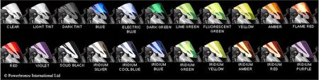 Powerbronze - パワーブロンズ エアフロー BMW S1000RR 10-14 -フルーレセント (蛍光性) グリーン- | 400-B103-010