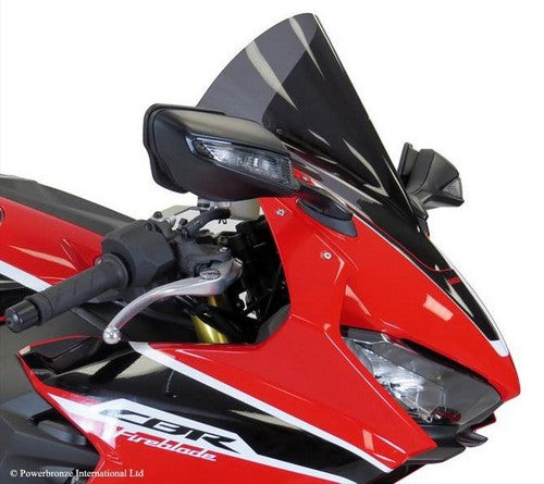 Powerbronze / パワーブロンズ エアフロースクリーン フロストステルスグレー HONDA CBR1000RR 17-19 (エキストラハイバブル) | 400-H144-019