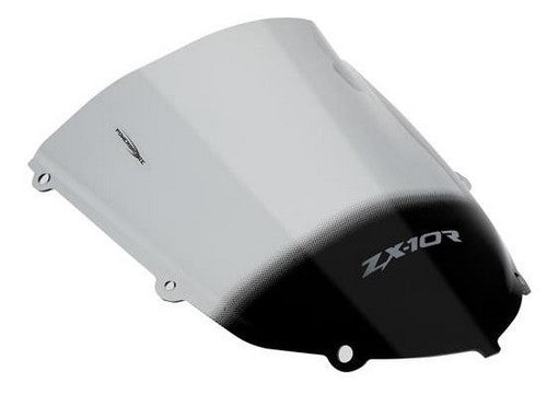 Powerbronze / パワーブロンズ エアフロースクリーン フロストステルスグレー KAWASAKI ZX10-R 04-05 | 400-K113-019