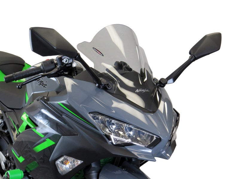 Powerbronze / パワーブロンズ エアフロースクリーン フロストステルスグレー KAWASAKI NINJA 400 18-19 | 400-K141-019