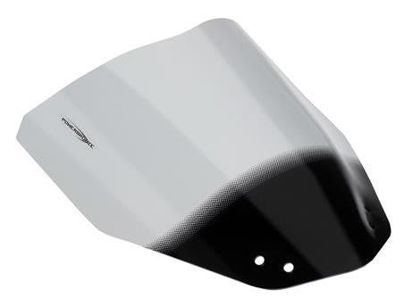 Powerbronze / パワーブロンズ エアフロースクリーン フロストステルスグレー KTM 125 DUKE 13-16 200 DUKE 13-14 390 DUKE 13-16 | 400-KT101-019