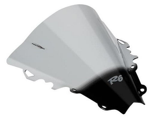 Powerbronze / パワーブロンズ エアフロースクリーン フロストステルスグレー YAMAHA YZF-R6 06-07 | 400-Y114-019