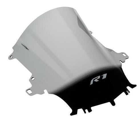 Powerbronze / パワーブロンズ エアフロースクリーン フロストステルスグレー YAMAHA YZF-R1 15-19 | 400-Y131-019