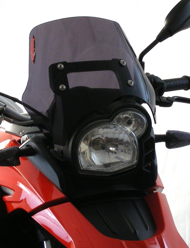 Powerbronze / パワーブロンズ スタンダードスクリーン フロストステルスグレー BMW G650GS 12-16 (300MM) | 410-B112-019