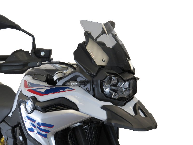 Powerbronze / パワーブロンズ スタンダードスクリーン フロストステルスグレー BMW F850GS 18-19 (310 MM) | 410-B124-019