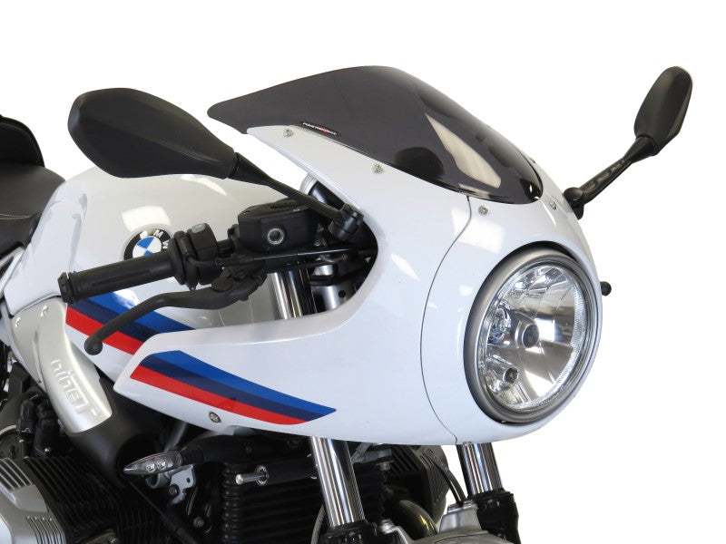 Powerbronze / パワーブロンズ スタンダードスクリーン フロストステルスグレー BMW R NINE T RACER 17-19 | 410-B126-019