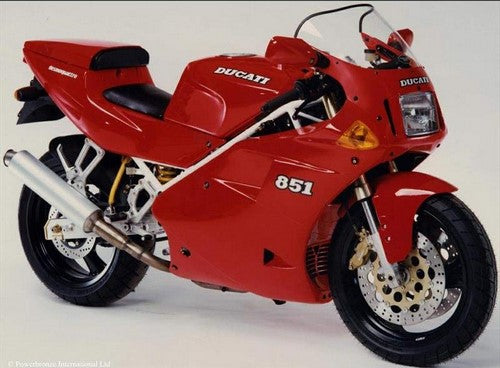 Powerbronze / パワーブロンズ スタンダードスクリーン フロストステルスグレー DUCATI 851 88-91 | 410-D103-019