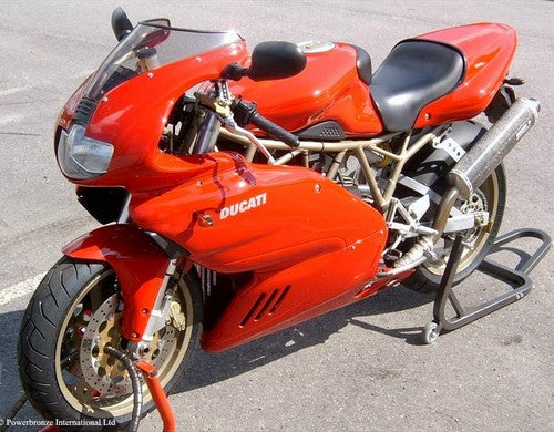 Powerbronze / パワーブロンズ スタンダードスクリーン フロストステルスグレー DUCATI 1000SS 800SS 750SSI 98-06 | 410-D111-019