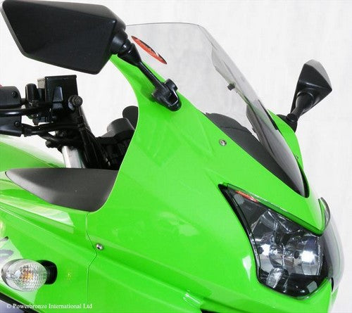 Powerbronze / パワーブロンズ スタンダードスクリーン フロストステルスグレー KAWASAKI NINJA 250R 08-13 | 410-K160-019