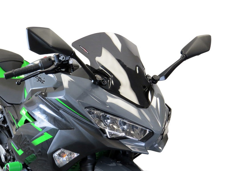 Powerbronze / パワーブロンズ スタンダードスクリーン フロストステルスグレー KAWASAKI NINJA 400 18-19 | 410-K175-019