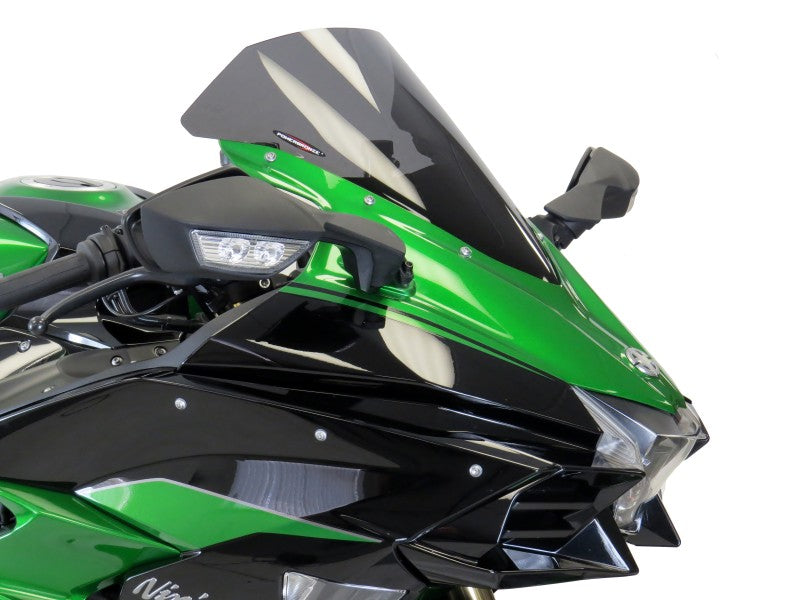 Powerbronze / パワーブロンズ スタンダードスクリーン フロストステルスグレー KAWASAKI H2 SX 18-19 H2 SX SE 18-19 | 410-K176-019