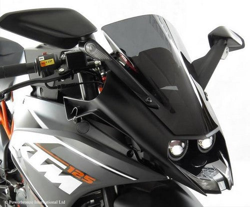 Powerbronze / パワーブロンズ スタンダードスクリーン フロストステルスグレー KTM RC125 15-19 RC390 15-19 | 410-KT101-019