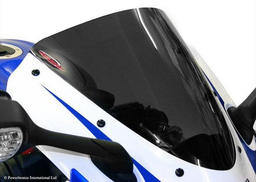 Powerbronze / パワーブロンズ スタンダードスクリーン フロストステルスグレー SUZUKI GSXR600 11-18 GSXR750 11-18 | 410-S155-019