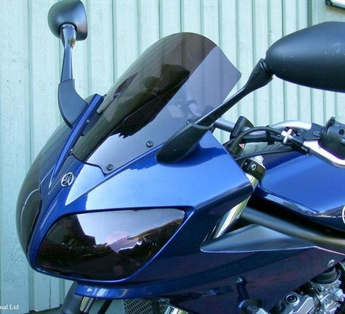 Powerbronze / パワーブロンズ スタンダードスクリーン フロストステルスグレー YAMAHA FZS1000 FAZER 01-05 | 410-Y134-019