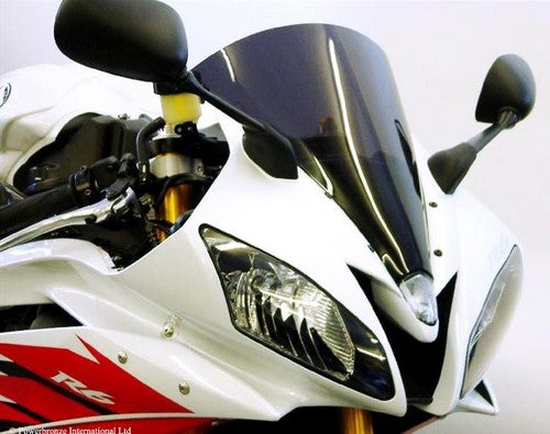 Powerbronze / パワーブロンズ スタンダードスクリーン フロストステルスグレー YAMAHA YZF-R6 06-07 | 410-Y149-019