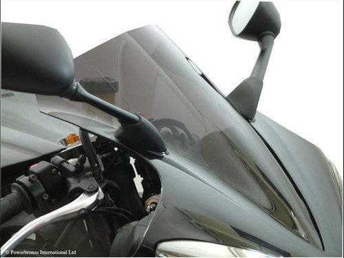 Powerbronze / パワーブロンズ スタンダードスクリーン フロストステルスグレー YAMAHA YZF-R1 07-08 | 410-Y150-019