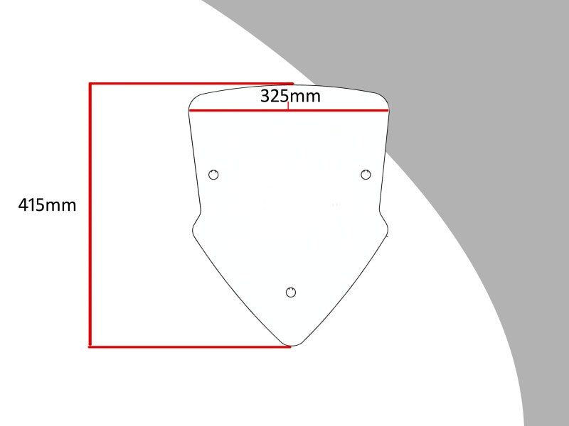 Powerbronze / パワーブロンズ フリップ DUCATI MULTISTRADA 1200 15-18/MULTISTRADA 950 17-20/MULTISTRADA 1260S 18-20 (415 MM) フロストステルスグレー | 420-D111-019
