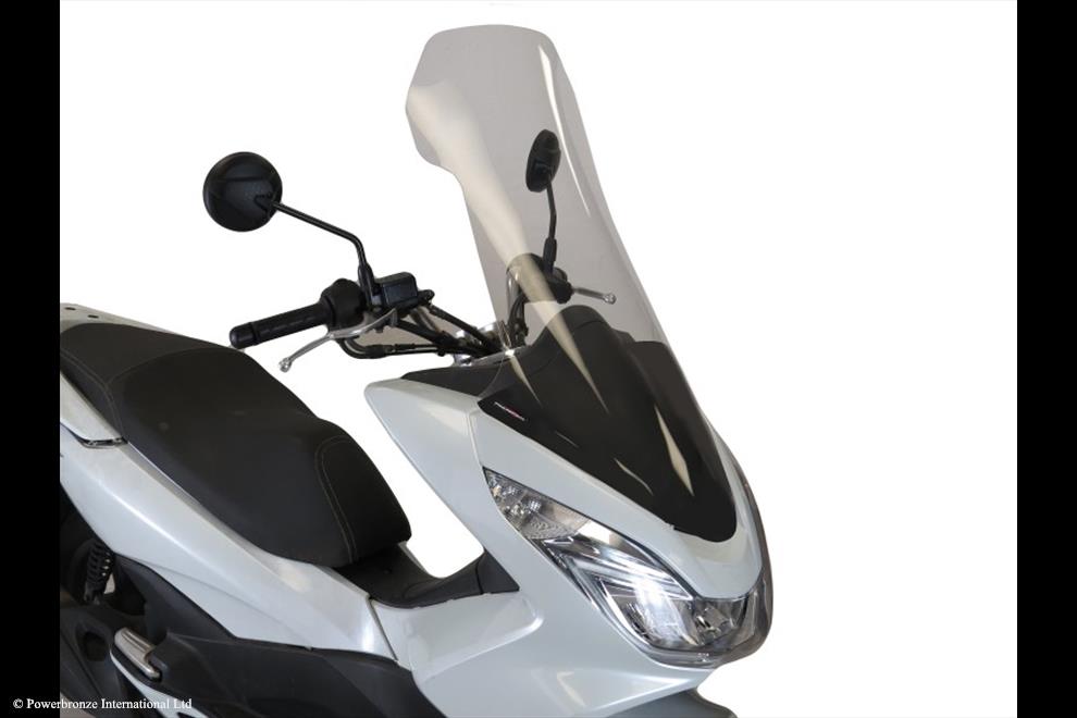 Powerbronze / パワーブロンズ Scooter Screens for HONDA PCX125 14-17 (785 MM HIGH)/LIGHT TINT | 420-H161-001