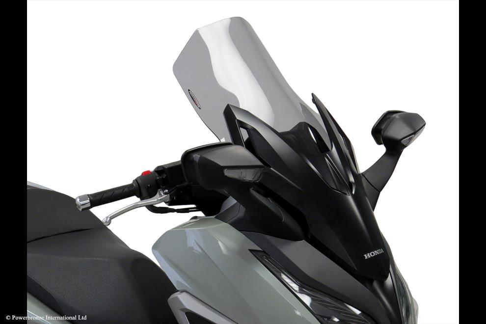 Powerbronze / パワーブロンズ Scooter Screens for HONDA FORZA 125 21-23/FORZA 350 21-23 (575 MM HIGH)/CLEAR | 420-H179-000