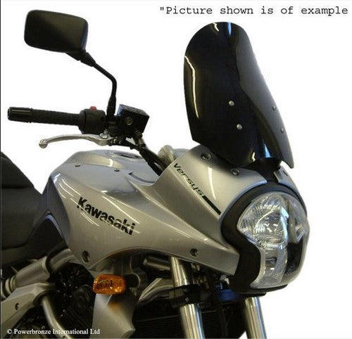 Powerbronze / パワーブロンズ フリップスクリーン フロストステルスグレー KAWASAKI ZXR750 91-92 | 420-K119-019