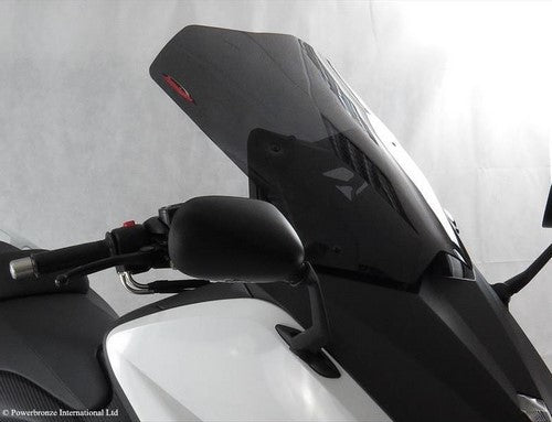 Powerbronze / パワーブロンズ スクータースクリーン フロストステルスグレー YAMAHA TMAX 530 12-16 (450 MM) | 420-Y137-019