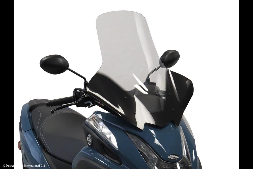 Powerbronze / パワーブロンズ Scooter Screens for YAMAHA TRICITY 125 14-23/TRICITY 155 14-23 (635 MM HIGH)/LIGHT TINT | 420-Y179-001