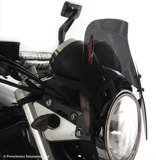 Powerbronze / パワーブロンズ ライトスクリーン フロストステルスグレー SUZUKI GSF650 BANDIT 06-07 GSF1250 BANDIT 07-09 F4 スクリーン (290 MM) | 430-U123A-019